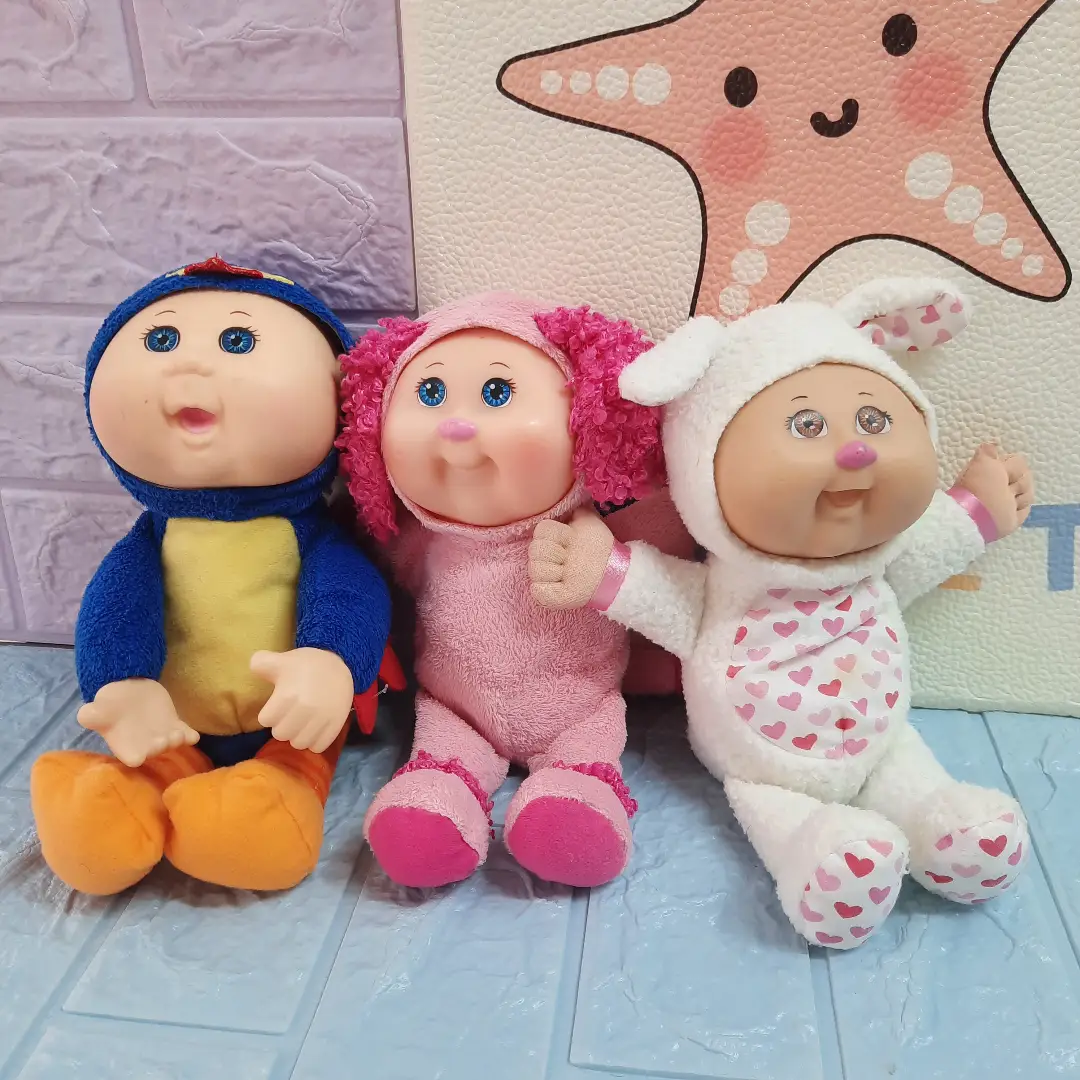 عروسک خاویرقد ۲۸ سانت با لباس حیوانات اورجینال