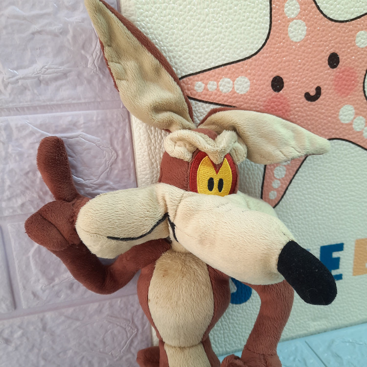 عروسک وایل ای کایوت اورجینال | Looney Tunes Wile E. Coyote Plush